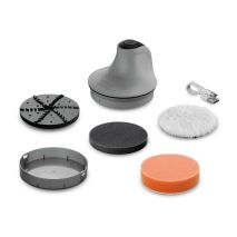 ΤΡΙΒΕΙΟ ΗΛΕΚΤΡΙΚΟ ΧΕΙΡΟΣ ΓΙΑ ΚΑΘΑΡΙΣΜΑ/ΑΦΑΙΡΕΣΗ ΠΑΓΟΥ/  ΓΥΑΛΙΣΜΑ 2000mAh/ USB TYPE C/5V/160rpm/10cm LAMPA - 1 τεμ. Auto Moto Tyres 