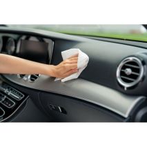 ΥΓΡΑ ΜΑΝΤΗΛΑΚΙΑ ΚΑΘΑΡΙΣΜΟΥ ΠΛΑΣΤΙΚΩΝ ΕΠΙΦΑΝΕΙΩΝ ΜΕ ΜΑΤ ΦΙΝΙΡΙΣΜΑ XL 24x28cm LAMPA - 24 TEM. Auto Moto Tyres 