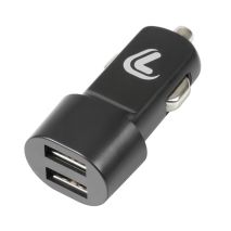 ΑΝΤΑΠΤΟΡΑΣ ΑΝΑΠΤΗΡΑ ΜΕ 2 ΘΥΡΕΣ USB 12/24V 2100 mA ESSENTIALS LINE (ΜΑΥΡΟ) Auto Moto Tyres 