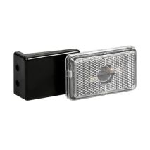 ΠΛΑΙΝΟ ΦΩΣ 110x45mm 12/24V ΛΕΥΚΟ Auto Moto Tyres 