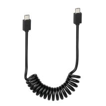 ΚΑΛΩΔΙΟ ΦΟΡΤΙΣΗΣ ΚΙΝΗΤΟΥ E-BIKE SPRING MICRO USB- MICRO USB ΣΠΙΡΑΛ 25-100cm Auto Moto Tyres 