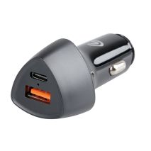 ΦΟΡΤΙΣΤΗΣ ΑΝΑΠΤΗΡΑ ΜΕ 2 USB-C/USB- A 12/24V 36W LED FAST CHARGE Auto Moto Tyres 