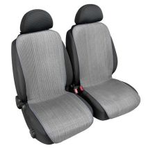 ΠΛΑΤΟΚΑΘΙΣΜΑΤΑ ΨΑΘΑ/ ΒΑΜΒΑΚΕΡΟ ΥΦΑΣΜΑ ΚΑΠΙΤΟΝΕ  ΔΙΠΛΗΣ ΟΨΗΣ STRIPS ΓΚΡΙ (ΦΑΡΔΟΣ 42 CM) 2ΤΕΜ. Auto Moto Tyres 