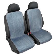 ΠΛΑΤΟΚΑΘΙΣΜΑΤΑ ΨΑΘΑ/ ΒΑΜΒΑΚΕΡΟ ΥΦΑΣΜΑ  ΔΙΠΛΗΣ ΟΨΗΣ STRIPS ΜΠΛΕ/ΓΚΡΙ  (ΦΑΡΔΟΣ 42 CM) 2ΤΕΜ. Auto Moto Tyres 