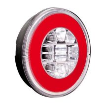 ΦΩΣ ΦΟΡΤΗΓΟΥ ΠΙΣΩ 12/24V O-LED 29LED 3 ΧΡΗΣΕΩΝ ΣΤΡΟΓΓΥΛΟ 140mm 1ΤΕΜ. Auto Moto Tyres 