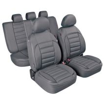 Καλύμματα Καθισμάτων DE-LUXE SPORT EDITION Υφασμα JACQUARD Σετ 4τεμ. Γκρι Auto Moto Tyres 