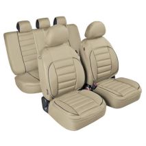 Καλύμματα Καθισμάτων DE-LUXE SPORT EDITION Υφασμα JACQUARD Σετ 4τεμ. Μπεζ Auto Moto Tyres 