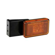 ΦΩΣ ΟΓΚΟΥ 12/24V  1LED ΜΕ ΒΑΣΗ ΚΑΙ ΑΝΑΚΛΑΣΤΗΡΑ ΠΟΡΤΟΚΑΛΙ  LAMPA - 1 TEM. Auto Moto Tyres 