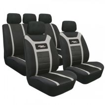 ΚΑΛΥΜΜΑΤΑ ΚΑΘΙΣΜΑΤΩΝ HIGH-GEAR ΜΑΥΡΟ/ΓΚΡΙ ΣΕΤ Auto Moto Tyres 