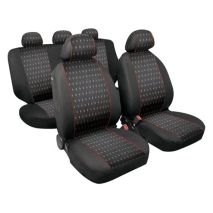 ΚΑΛΥΜΜΑΤΑ ΣΕΤ SQUARE ΚΟΚΚΙΝΟ Auto Moto Tyres 