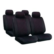 ΚΑΛΥΜΜΑΤΑ GLAMUR SET POLYESTER ΜΑΥΡΑ Auto Moto Tyres 