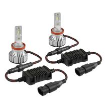 H8/H9/H11/H16 9-32V 6.500K 6.000lm 72W PGJ19-X HALO LED SERIE 7 COMPACT 8LED CREE 2ΤΕΜ. LED KIT Auto Moto Tyres 