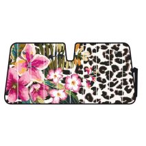 ΕΣΩΤΕΡΙΚΗ ΗΛΙΟΠΡΟΣΤΑΣΙΑ ΠΑΡΜΠΡΙΖ PREMIUM FLOWER LEOPARD (68 Χ 147 cm) Auto Moto Tyres 