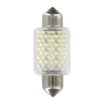 ΛΑΜΠΑΚΙ ΠΛΑΦΟΝΙΕΡΑΣ 12V 15x35mm 270lm HYPER-LED27 ΛΕΥΚΟ (ΔΙΠΛΗΣ ΠΟΛΙΚΟΤΗΤΑΣ) 1ΤΕΜ. Auto Moto Tyres 