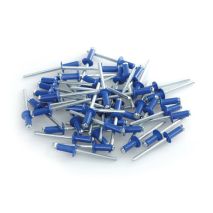 ΠΡΙΤΣΙΝΙΑ ΑΛΟΥΜΙΝΙΟΥ 4,8x12mm (ΒΑΘΟΣ ΤΡΥΠΑΣ 2-6mm/ ΕΣΩΤΕΡΙΚΗ ΔΙΑΜΕΤΡΟ 5,3mm) ΜΠΛΕ 50ΤΕΜ Auto Moto Tyres 