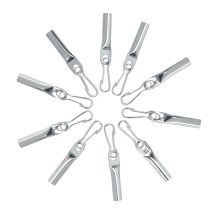 ΣΥΝΔΕΣΜΟΙ ΜΕ ΓΑΝΤΖΟ ΓΙΑ ΕΛΑΣΤΙΚΟ ΣΧΟΙΝΙ ΔΕΣΙΜΑΤΟΣ ΓΙΑ ΤΕΝΤΑ ΤΡΕΙΛΕΡ 8mm/ ΓΑΛΒΑΝΙΖΕ ΣΙΔΗΡΟ - LAMPA - 10 TEM. Auto Moto Tyres 