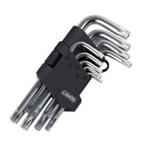 TORX ΚΛΕΙΔΙΑ 9 ΤΕΜΑΧΙΩΝ (T10/15/20/25/27/30/40/45/50)  ΧΡΩΜΙΟ-ΒΑΝΑΔΙΟ (CRV) Auto Moto Tyres 