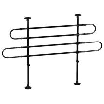 ΔΙΑΧΩΡΙΣΤΙΚΟ ΠΛΕΓΜΑ ΠΟΡΤ ΜΠΑΓΚΑΖ ΤΗΛΕΣΚΟΠΙΚΟ ΜΕ 2 ΣΤΟΙΧΕΙΑ - ΠΛΑΤΟΣ 85-140 cm - ΥΨΟΣ 60-110 cm 1 ΤΕΜΑΧΙΟ Auto Moto Tyres 