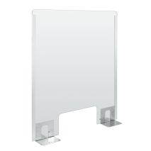 ΠΡΟΣΤΑΤΕΥΤΙΚΟ ΔΙΑΧΩΡΙΣΤΙΚΟ ΤΖΑΜΙ PLEXIGLASS 3mm 66x76cm ΜΕ ΤΡΥΠΑ ΚΑΙ ΒΑΣΕΙΣ ΣΤΗΡΙΞΗΣ ΑΛΟΥΜΙΝΙΟΥ Auto Moto Tyres 