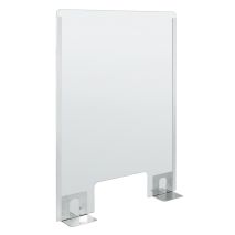 ΠΡΟΣΤΑΤΕΥΤΙΚΟ ΔΙΑΧΩΡΙΣΤΙΚΟ ΤΖΑΜΙ PLEXIGLASS 3mm 66x96cm ΜΕ ΤΡΥΠΑ ΚΑΙ ΒΑΣΕΙΣ ΣΤΗΡΙΞΗΣ ΑΛΟΥΜΙΝΙΟΥ Auto Moto Tyres 