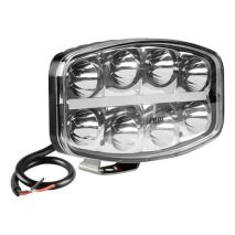 ΠΡΟΒΟΛΕΑΣ PLUTON NOVA 10-30V 18CREE LED 64W 6500lm ΚΑΡΦΙ ΜΕ NEON ΘΕΣΕΩΣ 245x170x89mm 1ΤΕΜ. Auto Moto Tyres 