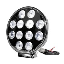 ΠΡΟΒΟΛΕΑΣ ORION 9-36V 12LED 120W 8.400LM 6.000K 215mm ΜΑΥΡΟΣ ΑΔΙΑΒΡΟΧΟΣ 1ΤΕΜ. Auto Moto Tyres 