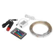 ΤΑΙΝΙΑ 60LED 12/24V RGB MULTICOLOR 200cm ΜΕ ΦΙΣ ΑΝΑΠΤΗΡΑ ΚΑΙ ΤΗΛΕΧΕΙΡΙΣΜΟ 16 ΧΡΩΜΑΤΩΝ  ΚΑΙ 3 ΧΡΗΣΕΩΝ Auto Moto Tyres 