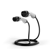 ΦΟΡΤΙΣΤΗΣ ΗΛΕΚΤΡΙΚΩΝ ΑΥΤΟΚΙΝΗΤΩΝ TYPE 2 CHARGING CABLE 32A 22kW 380Vac ΤΡΙΦΑΣΙΚΟ ΡΕΥΜΑ &  ΚΑΛΩΔΙΟ 5m LAMPA - 1 ΤΕΜ. Auto Moto Tyres 