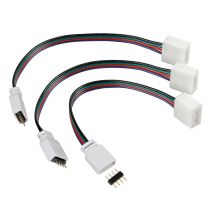 ΑΝΤΑΛΛΑΚΤΙΚΗ ΦΙΣΑ CONNECT-3 ΜΕ 4PIN 16 cm ΓΙΑ ΤΑΙΝΙΑ RGB ΜΕ ΤΗΛΕΧΕΙΡΙΣΜΟ 3 ΤΕΜ. Auto Moto Tyres 