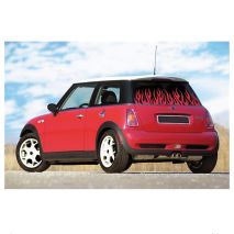 ΦΙΛΜ ΠΑΡΑΘΥΡΩΝ-ΦΛΟΓΕΣ (ΚΟΚΚΙΝΟ) Auto Moto Tyres 