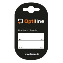 ΚΑΡΤΕΛΑ ΕΝΔΕΙΞΗΣ ΤΙΜΗΣ & ΚΩΔΙΚΟΥ ΣΕΙΡΑΣ OPTILINE ΓΙΑ ΣΤΑΝΤ 7x12cm LAMPA - 1 TEM. Auto Moto Tyres 