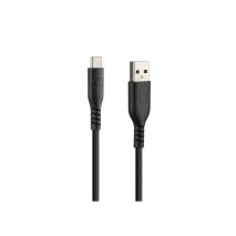 Καλώδιο USB Type A σε USB Type C 3000mA/18W της σειράς Optiline για Φόρτιση, Συγχρονισμό και Μεταφορά Δεδομένων Κινητού και Ηλεκτρονικών Συσκευών με επένδυση από σιλικόνη και μήκος 20 cm Auto Moto Tyres 