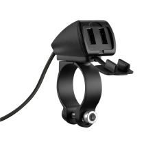 Αδιάβροχος Φορτιστής Κινητού Trek 12/24V 30W 5400mA της σειράς Optiline με 2 θύρες USB Type A, Καλώδιο 150 cm, Ακροδέκτες, Ασφάλεια Smart Chip, Αδιαβροχοποίηση IP66, συμβατό με Βάσεις Στήριξης, Θήκες ή Αντάπτορες Κινητού Optiline Auto Moto Tyres 