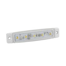 ΦΩΣ ΟΓΚΟΥ 12/24V 5xSMD LED ΛΕΥΚΟ ΔΙΑΦΑΝΟ 96x20mm ΜΕ ΕΓΚΡΙΣΗ ΤΥΠΟΥ R7/R10  LAMPA - 1 TEM. Auto Moto Tyres 
