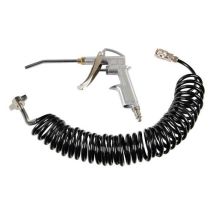 ΠΙΣΤΟΛΙ ΑΕΡΑ ΜΕΤΑΛΛΙΚΟ ΜΕ ΣΠΙΡΑΛ P-4 6mm 5m 10bar kg/cm2  ME ΣΥΝΔΕΣΜΟΣ ΑΕΡΑ M16 Auto Moto Tyres 