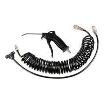 ΠΙΣΤΟΛΙ ΑΕΡΑ ΜΕ ΣΠΙΡΑΛ P-5 6mm 5m 10bar kg/cm2  ME ΣΥΝΔΕΣΜΟΣ ΑΕΡΑ T 6mm ΤΑΧΕΙΑΣ ΕΛΕΥΘΕΡΩΣΗΣ Auto Moto Tyres 