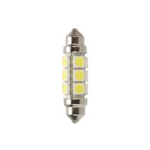 ΛΑΜΠΑΚΙ ΠΛΑΦΟΝΙΕΡΑΣ 24-30V 11x43mm 216lm 12xSMD LED ΛΕΥΚΟ (ΔΙΠΛΗΣ ΠΟΛΙΚΟΤΗΤΑΣ/ CAN-BUS) ΣΑΚ. 20ΤΕΜ. Auto Moto Tyres 