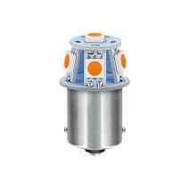 R5W BA15s 24/28V 6SMDX1CHIP LED 20lm ΠΟΡΤΟΚΑΛΙ ΚΟΥΤΙ LAMPA - 20 ΤΕΜ. Auto Moto Tyres 