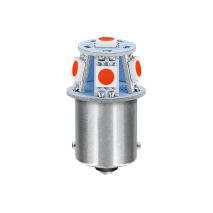 R5W BA15s 24/28V 6SMDX1CHIP LED 35lm ΚΟΚΚΙΝΟ ΚΟΥΤΙ LAMPA - 20 ΤΕΜ. Auto Moto Tyres 