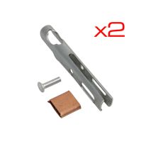 ΤΕΡΜΑΤΙΚΑ ΚΑΛΩΔΙΩΝ / ΣΥΡΜΑΤΟΣΧΟΙΝΩΝ ΓΙΑ ΜΟΥΣΑΜΑΔΕΣ ΚΑΡΟΤΣΑΣ TIR 6mm  LAMPA - 2 TEM. Auto Moto Tyres 