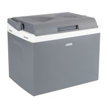 ΨΥΓΕΙΟ ΑΥΤΟΚΙΝΗΤΟΥ 12V/220V  25LT ΘΕΡΜΟΗΛΕΚΤΡΙΚΟ (ΖΕΣΤΟ /ΚΡΥΟ) 40x37,5cm ΓΚΡΙ/ΛΕΥΚΟ  FT-25 LAMPA - 1 TEM. Auto Moto Tyres 