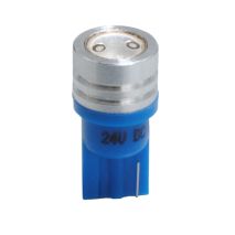 T10 W5W 24V W1,2x9,5d LED 1xHP ΜΠΛΕ ΔΙΑΘΛΑΣΗ (ΚΑΡΦΩΤΟ ΑΚΑΛΥΚΟ) 1ΤΕΜ. M-TECH Auto Moto Tyres 