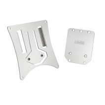 ΒΑΣΗ ΣΤΗΡΙΞΗΣ ΠΙΝΑΚΙΔΑΣ MOTO ΑΛΟΥΜΙΝΙΟΥ EASY-OFF ΜΕ ΑΠΟΣΠΩΜΕΝΟ ΣΥΣΤΗΜΑ ΓΙΑ ENDURO/OFF-ROAD 170x158mm LAMPA - 1 Tεμ. Auto Moto Tyres 