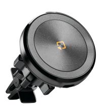 Μαγνητική Βάση Στήριξης Κινητού Mag Wireless Airvent της σειράς Optiline για Ίσιους Αεραγωγούς Αυτοκινήτου με δυνατότητα ασύρματης φόρτισης Max Power 15W, 15 μαγνήτες και 2 αυτοκόλλητα, μεταλλικά δακτυλίδια Auto Moto Tyres 