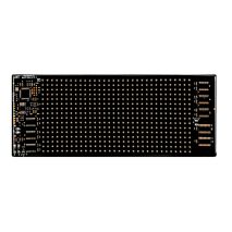 ΠΑΝΕΛ ΕΥΚΑΜΠΤΟ SMART LED PANEL 512 LED 70x173mm RGB ΜΕ ΚΑΛΩΔΙΟ 450cm ΓΙΑ USB & REMOTE CONTROL LAMPA - 1 ΤΕΜ. Auto Moto Tyres 