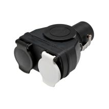 ΠΡΙΖΑ/ΑΝΤΑΠΤΟΡΑΣ ΓΙΑ ΣΠΙΡΑΛ ΡΕΥΜΑΤΟΣ ΦΟΡΤΗΓΟΥ/ΝΤΑΛΙΚΑΣ (ΕΙΣΟΔΟΣ 15 ΠΟΛΩΝ >ΕΞΟΔΟΣ TYPE N + TYPE S) LAMPA  - 1 ΤΕΜ. Auto Moto Tyres 