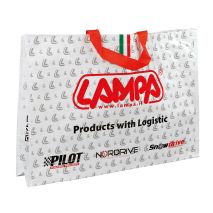 ΤΣΑΝΤΑ ΧΑΡΤΙΝΗ ΔΙΑΦΗΜΙΣΤΙΚΗ ΜΕ ΛΑΒΕΣ LAMPA (L) 540x380x110mm Auto Moto Tyres 