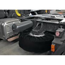 ΚΑΛΥΜΜΑ ΡΕΖΕΡΒΑΣ ΦΟΡΤΗΓΟΥ ΑΔΙΑΒΡΟΧΟ/ ΠΛΕΝΟΜΕΝΟ SMALL 86x40cm (265/70-19.5) LAMPA - 1 ΤΕΜ. Auto Moto Tyres 