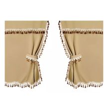 ΚΟΥΡΤΙΝΕΣ ΝΤΑΛΙΚΑΣ OSCURA ΜΠΕΖ 270x110cm 2ΤΕΜ. Auto Moto Tyres 