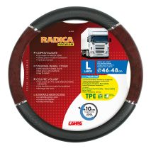 ΚΑΛΥΜΜΑ ΤΙΜΟΝΙΟΥ ΦΟΡΤΗΓΟΥ RADICA (L) 46-48 cm (ΜΑΥΡΟ/ΞΥΛΟ/ΟΙΚΟΛΟΓΙΚΟ/ΑΟΣΜΟ) Auto Moto Tyres 